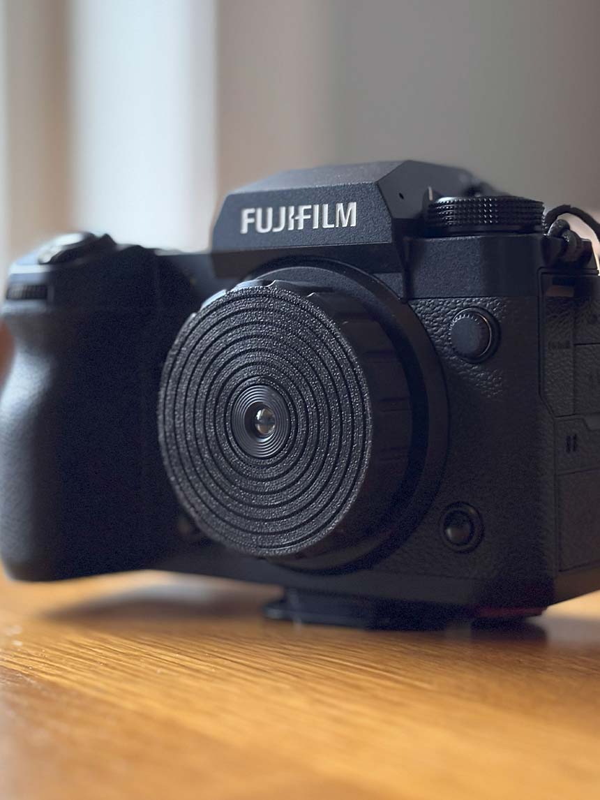 Project Dispolens - the 3D printed lens