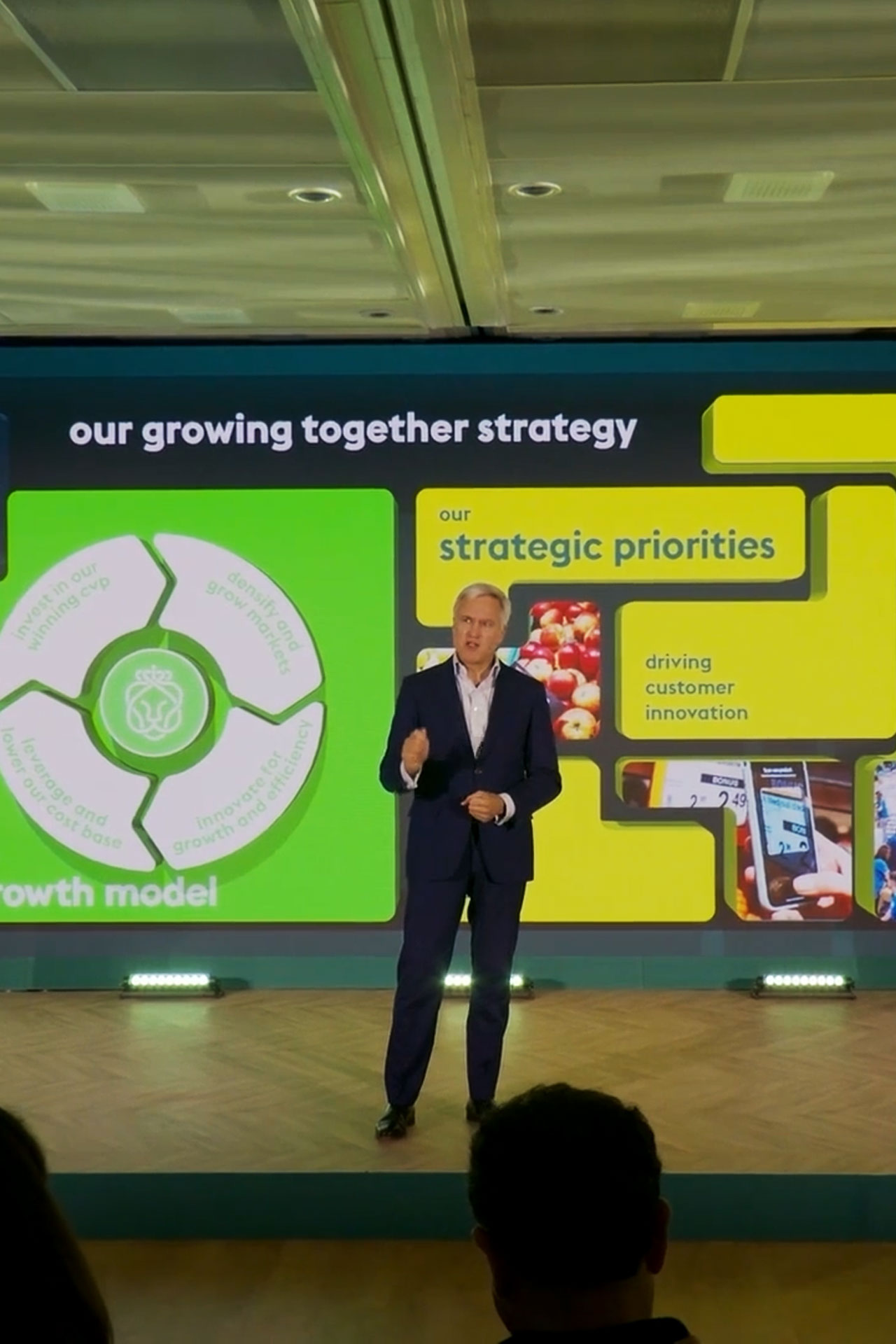 Ahold Strategy Day - Stage Design and Content Design